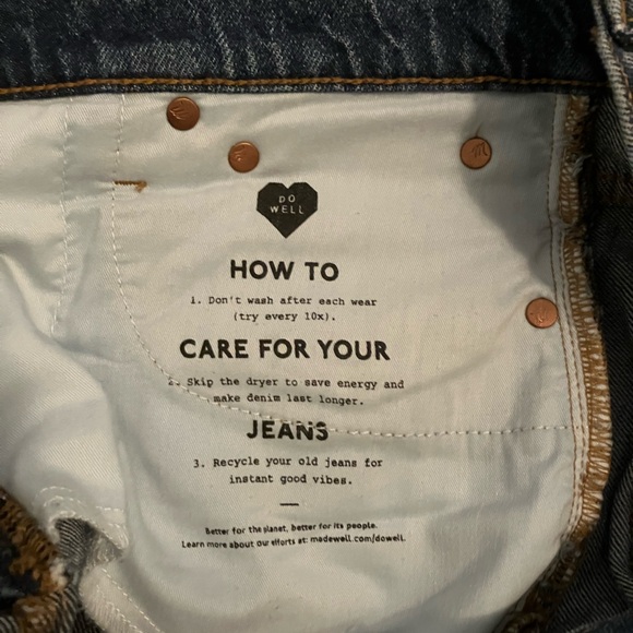 NWT Madewell Perfect Jean Short 25 - Picture 3 of 5